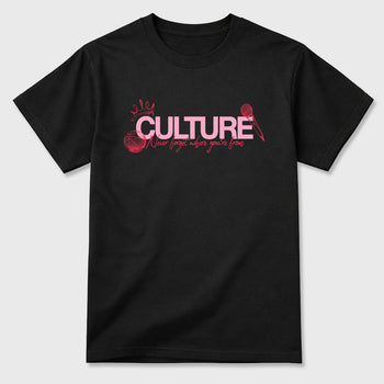 Perfect Sneakerhead Fashion Outfits – Sneaker Tees To Match Air Jordan 1 Low OG x Travis Scott Tropical Pink Shoes – Culture Graphic Tee Black 2