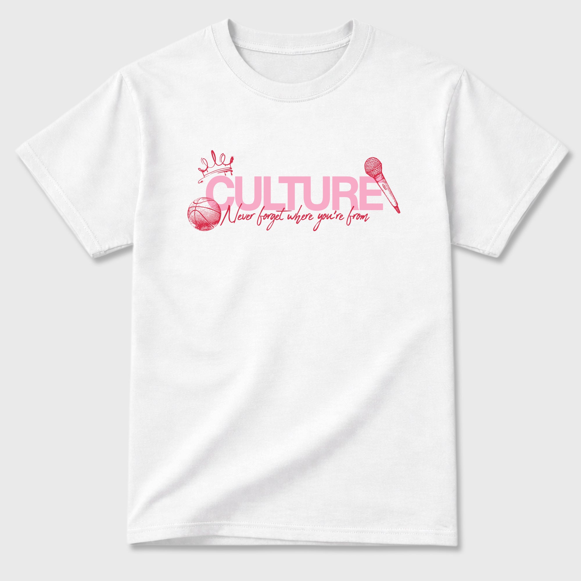 Perfect Sneakerhead Fashion Outfits – Sneaker Tees To Match Air Jordan 1 Low OG x Travis Scott Tropical Pink Shoes – Culture Graphic Tee White 2