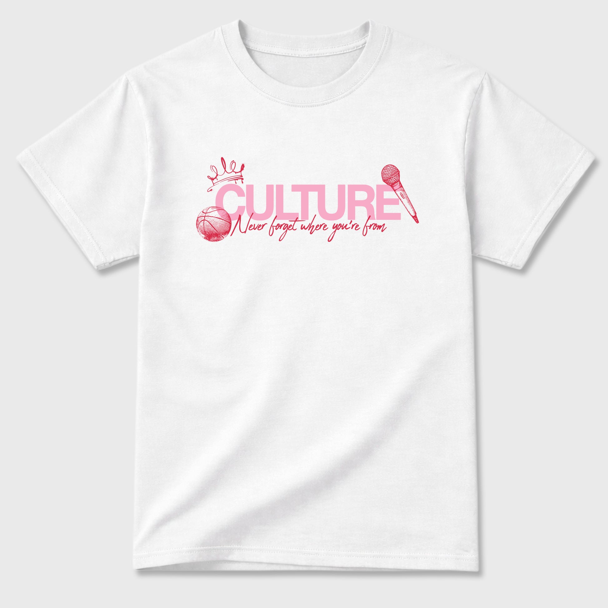 Perfect Sneakerhead Fashion Outfits – Sneaker Tees To Match Air Jordan 1 Low OG x Travis Scott Tropical Pink Shoes – Culture Graphic Tee White 2