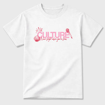 Perfect Sneakerhead Fashion Outfits – Sneaker Tees To Match Air Jordan 1 Low OG x Travis Scott Tropical Pink Shoes – Culture Graphic Tee White 2