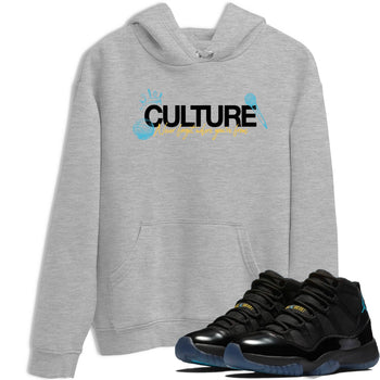 Sneaker Threads – Sneaker Tees To Match Air Jordan 11 Retro Gamma – Culture Graphic Tee Heather Grey 1. Perfect for Jordan releases 2025 colorways.