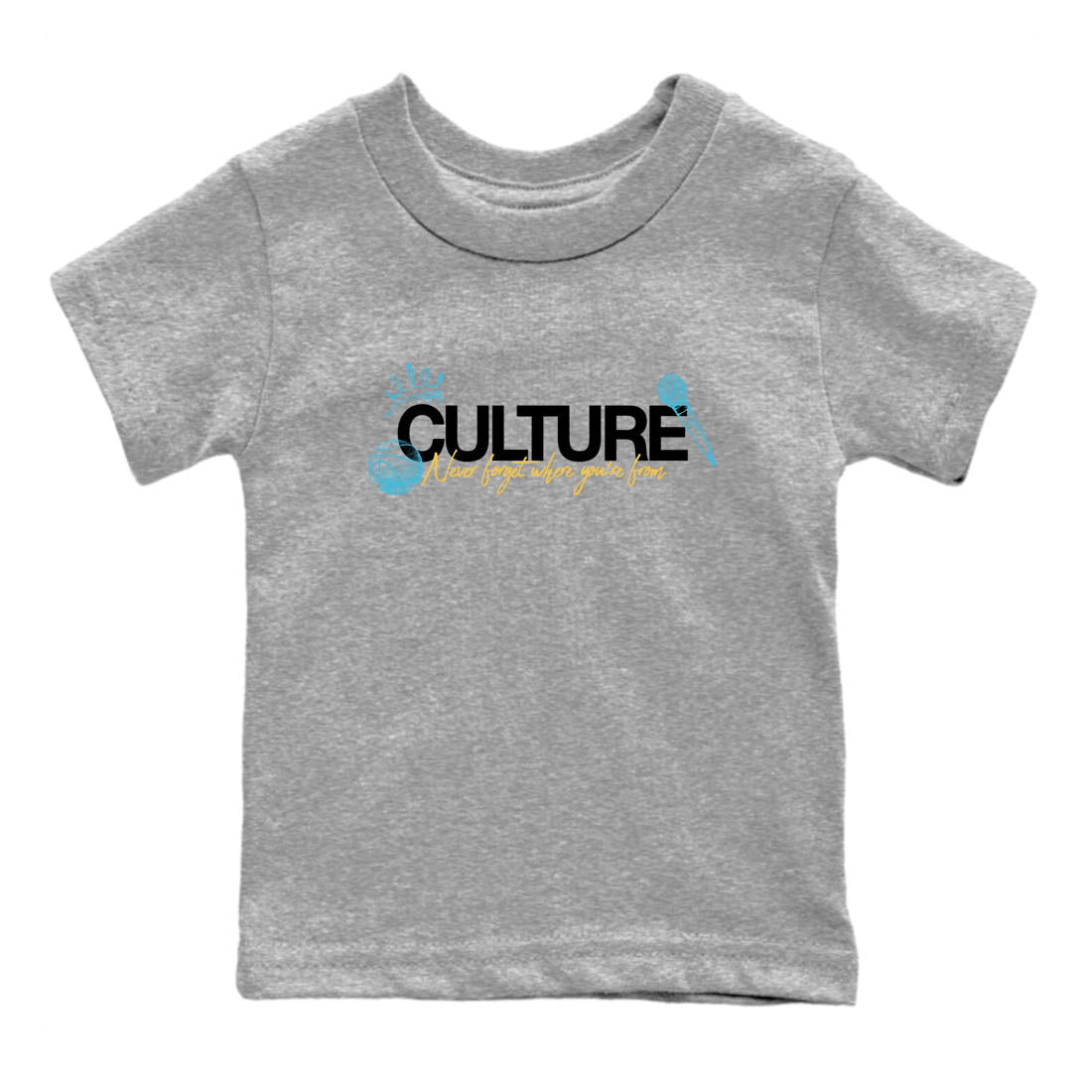Sneaker Threads – Sneaker Tees To Match Air Jordan 11 Retro Gamma – Culture Youth Graphic Tee Heather Grey 2. Perfect for Jordan releases 2025 colorways.