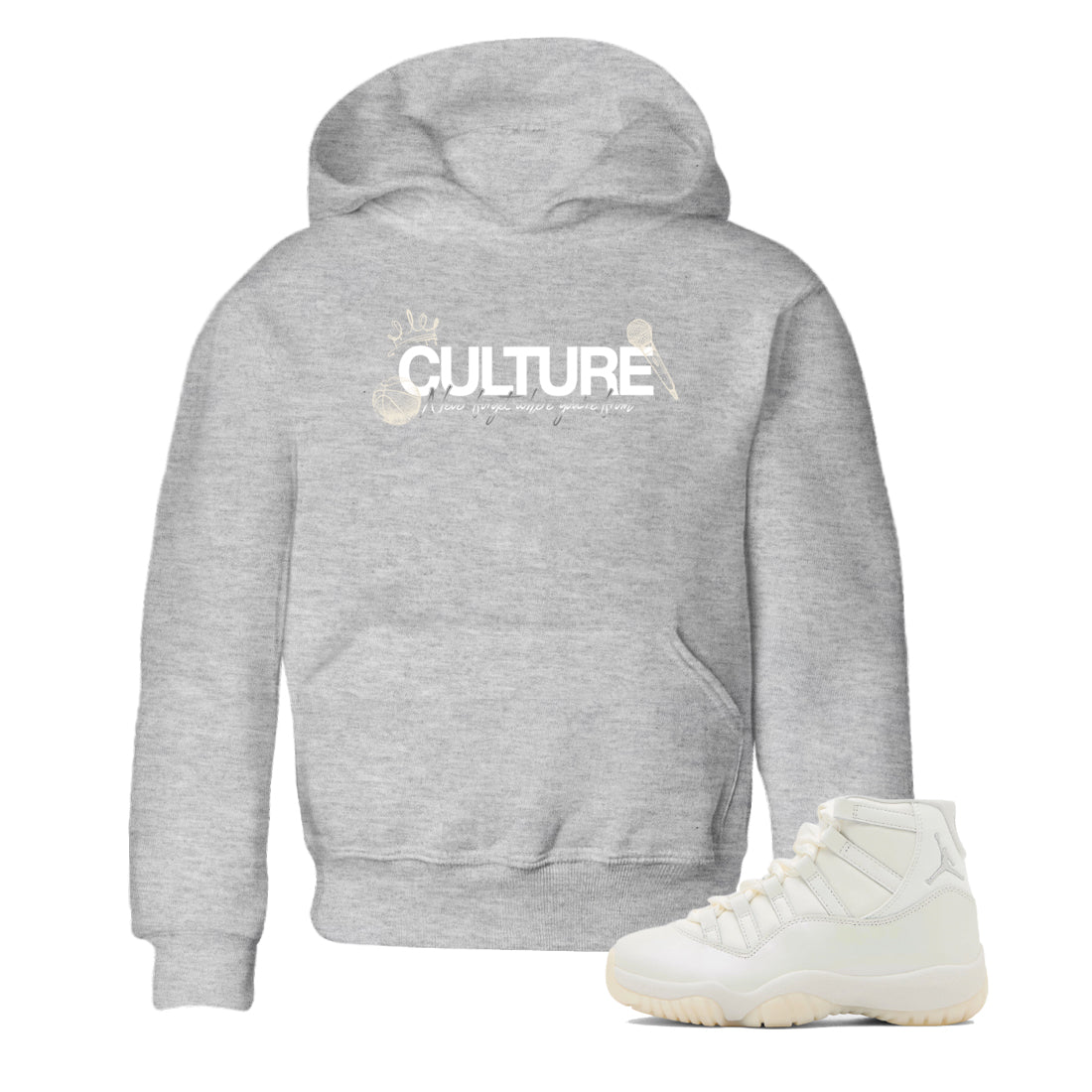 Culture SNRT Sneaker Tees Kids - Air Jordan 11 Pearl - SNRT Sneaker T-shirts