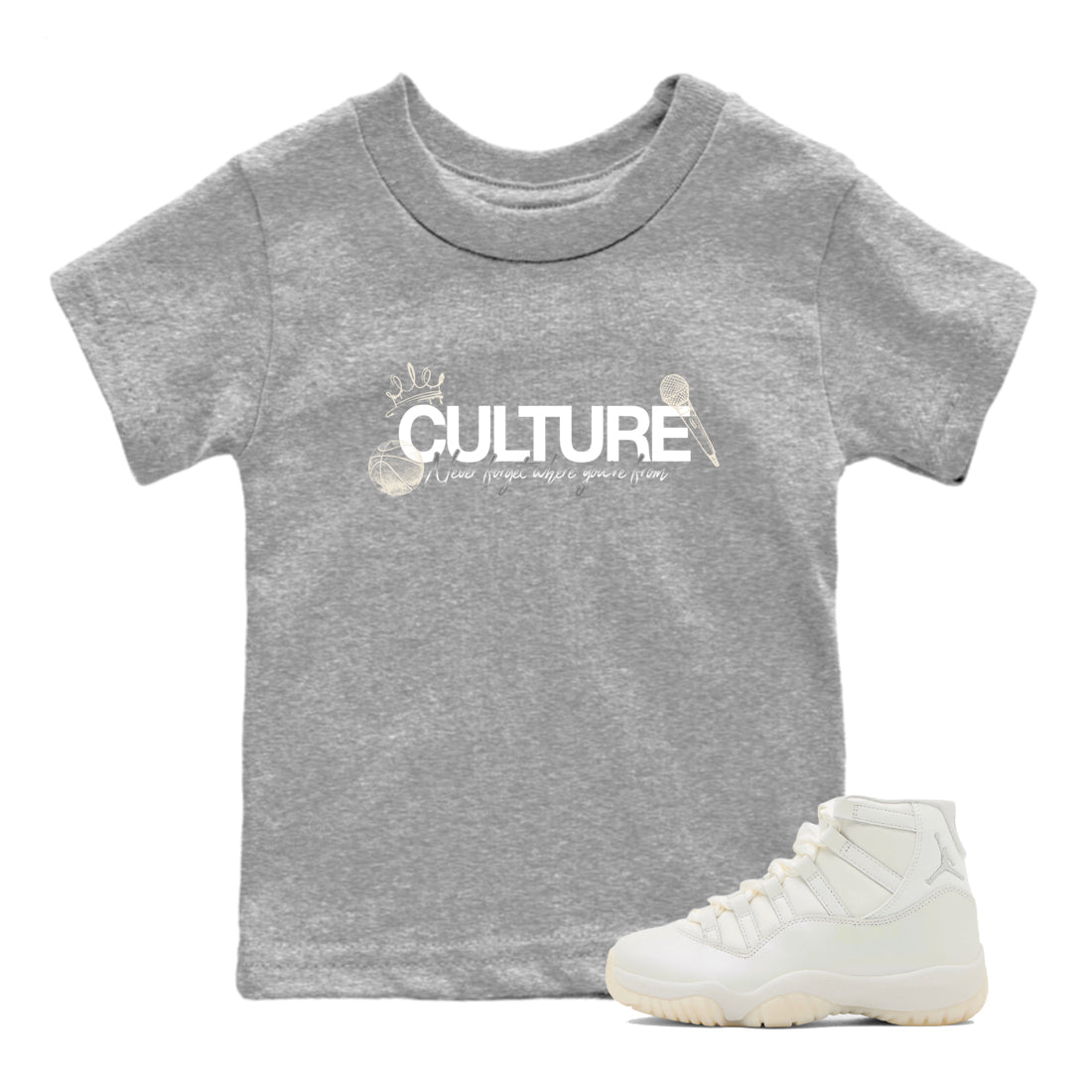 Culture SNRT Sneaker Tees Kids - Air Jordan 11 Pearl - SNRT Sneaker T-shirts