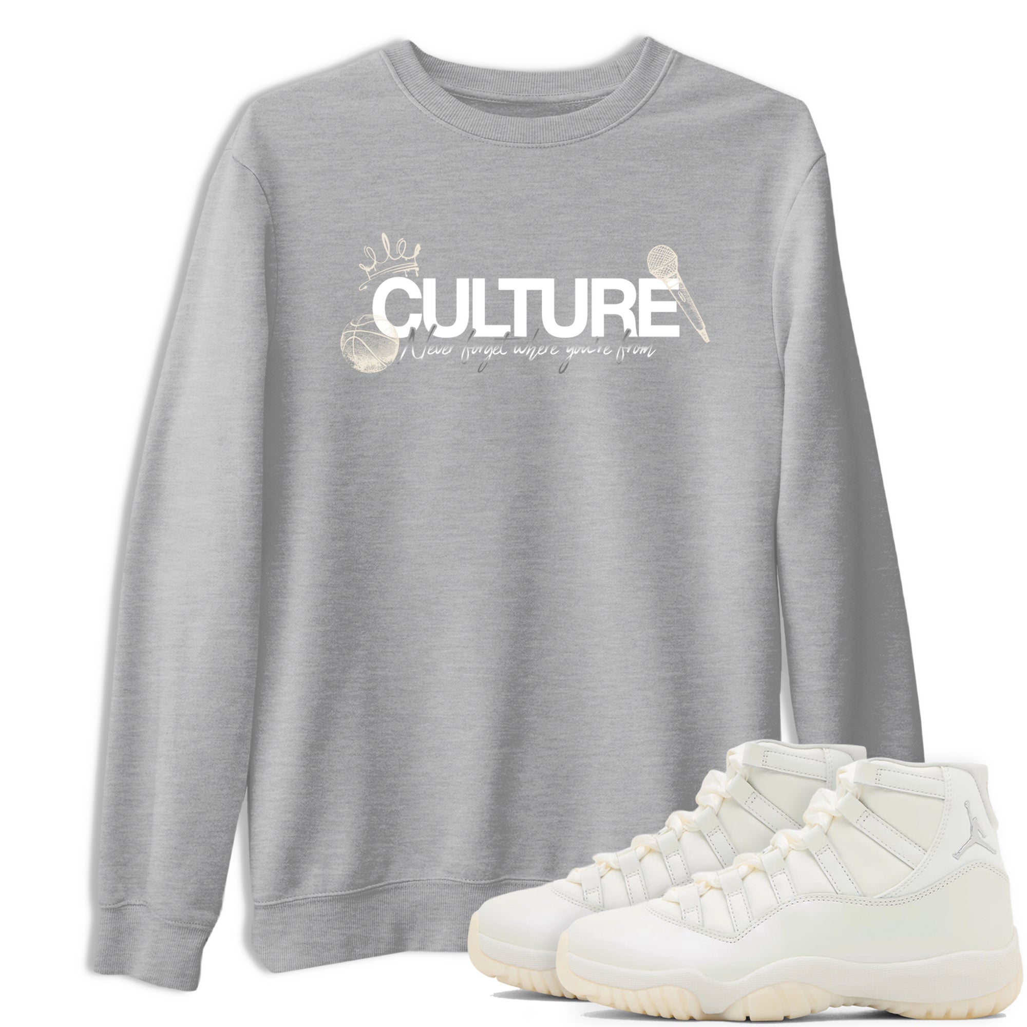 Culture SNRT Sneaker Tees - Air Jordan 11 Pearl - SNRT Sneaker T-shirts