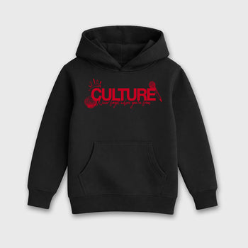 Culture affordable baby and kids t-shirt designed to match the Air Jordan 12 Bloodline, featuring coordinated Black 2 options for the perfect little sneakerhead streetwear look.