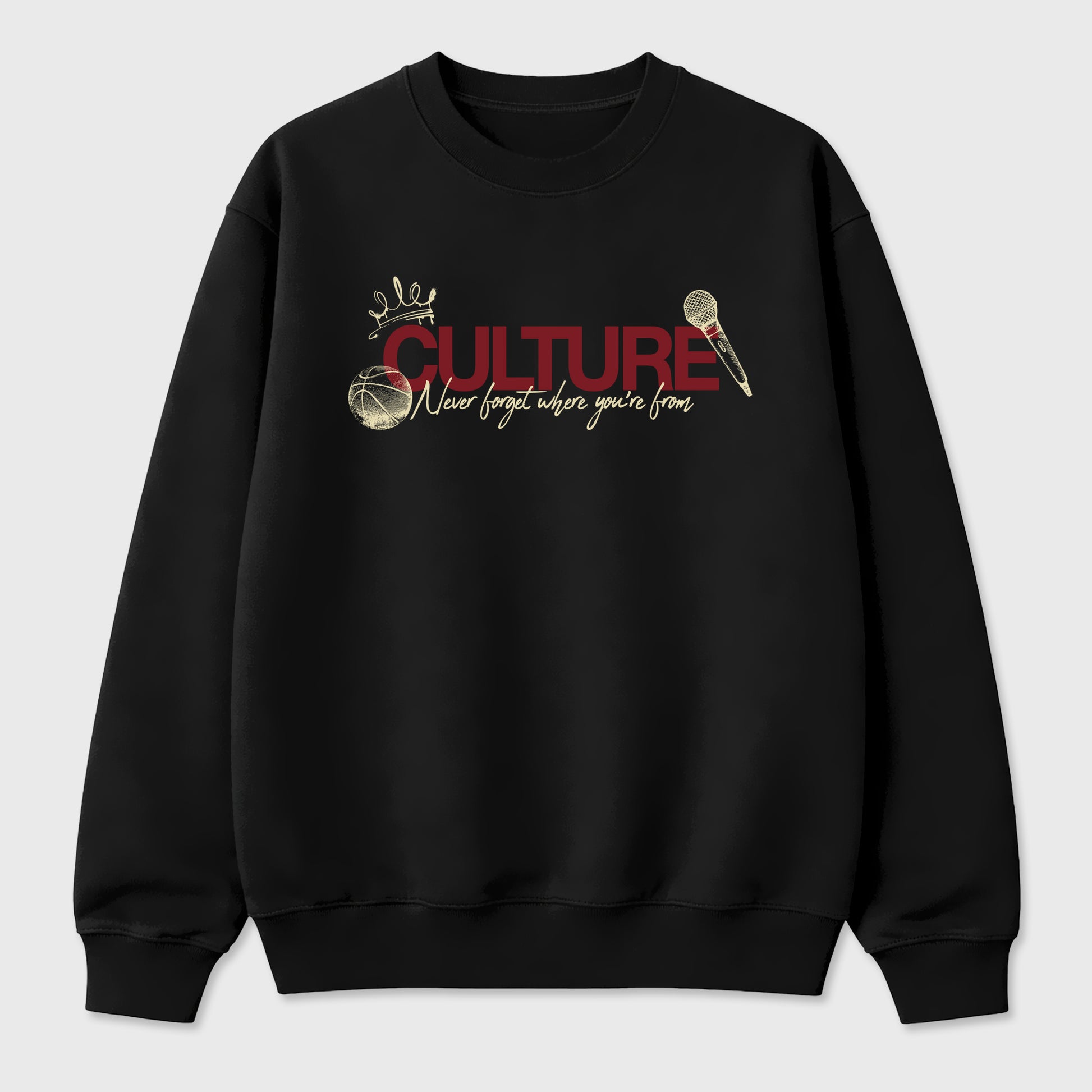 Culture Graphic T-Shirt sneaker match tee designed for the Air Jordan 3 Bin 23, featuring coordinated color options for a perfect streetwear match. Black 2 shirt.