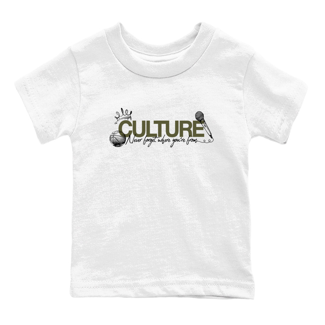Sneaker Threads – Sneaker Threads To Match Air Jordan 3 Family Affair Shoes – Culture Kids T-Shirt White 2