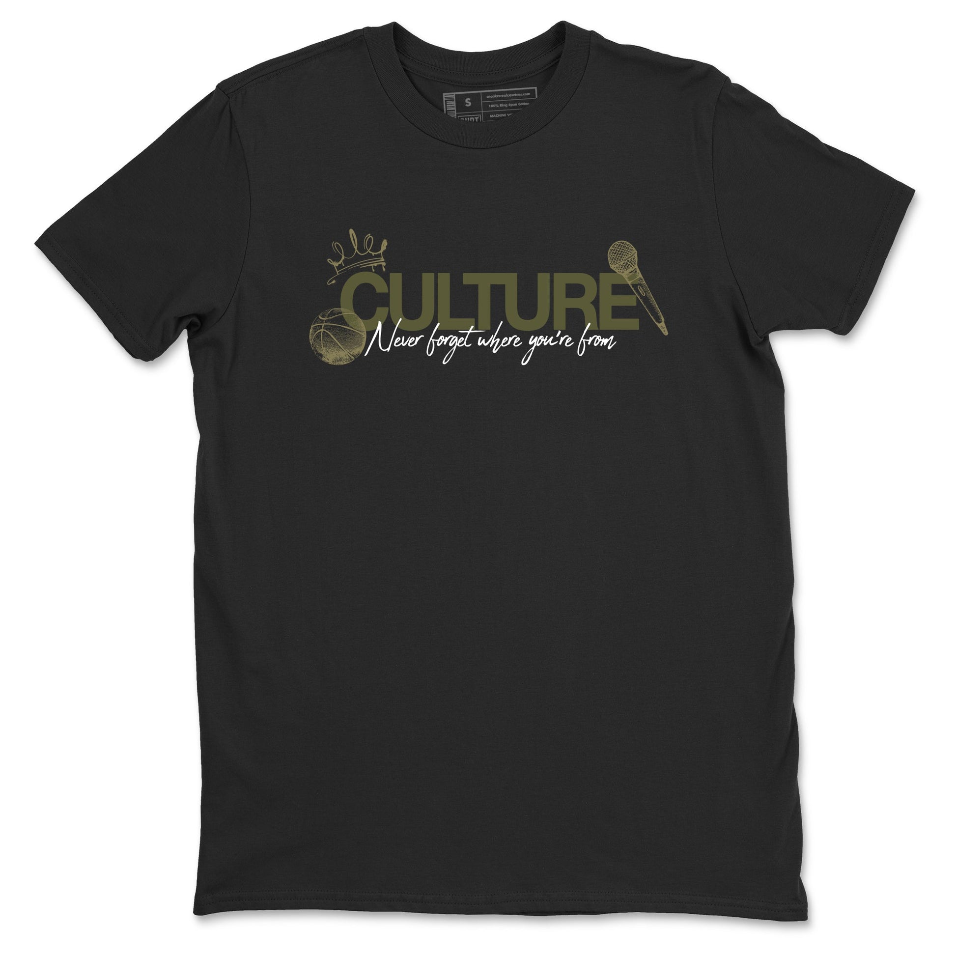 Sneaker Threads – Sneaker Threads To Match Air Jordan 3 Family Affair Shoes – Culture Tee Black 2