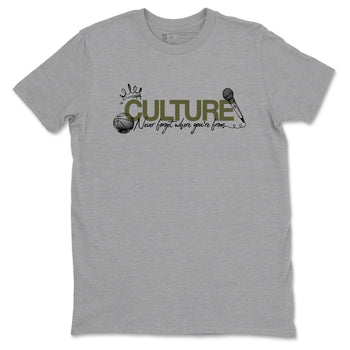 Sneaker Threads – Sneaker Threads To Match Air Jordan 3 Family Affair Shoes – Culture Tee Heather Grey 2