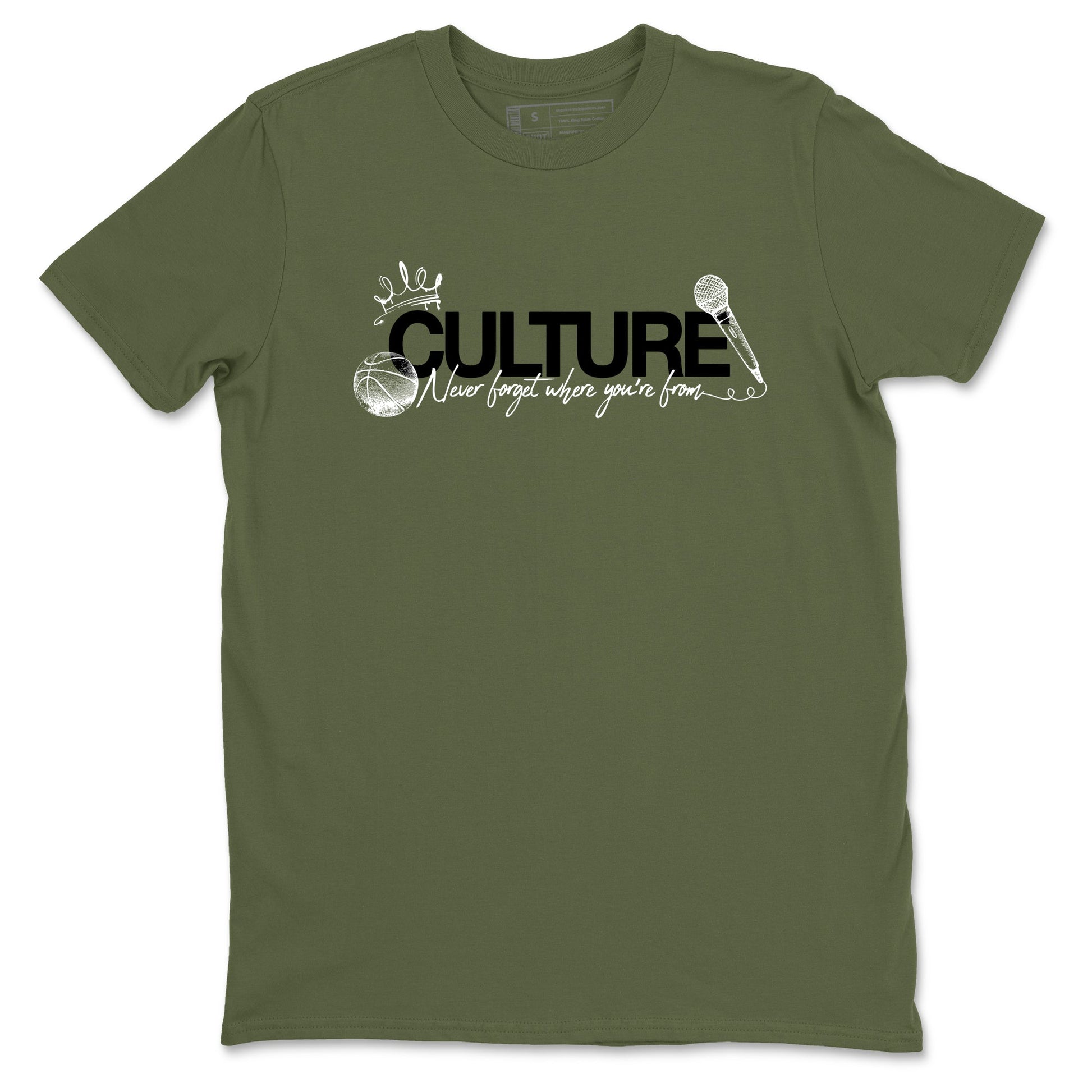 Sneaker Threads – Sneaker Threads To Match Air Jordan 3 Family Affair Shoes – Culture Tee Military Green 2