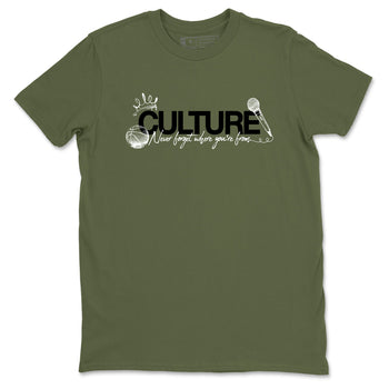 Sneaker Threads – Sneaker Threads To Match Air Jordan 3 Family Affair Shoes – Culture Tee Military Green 2