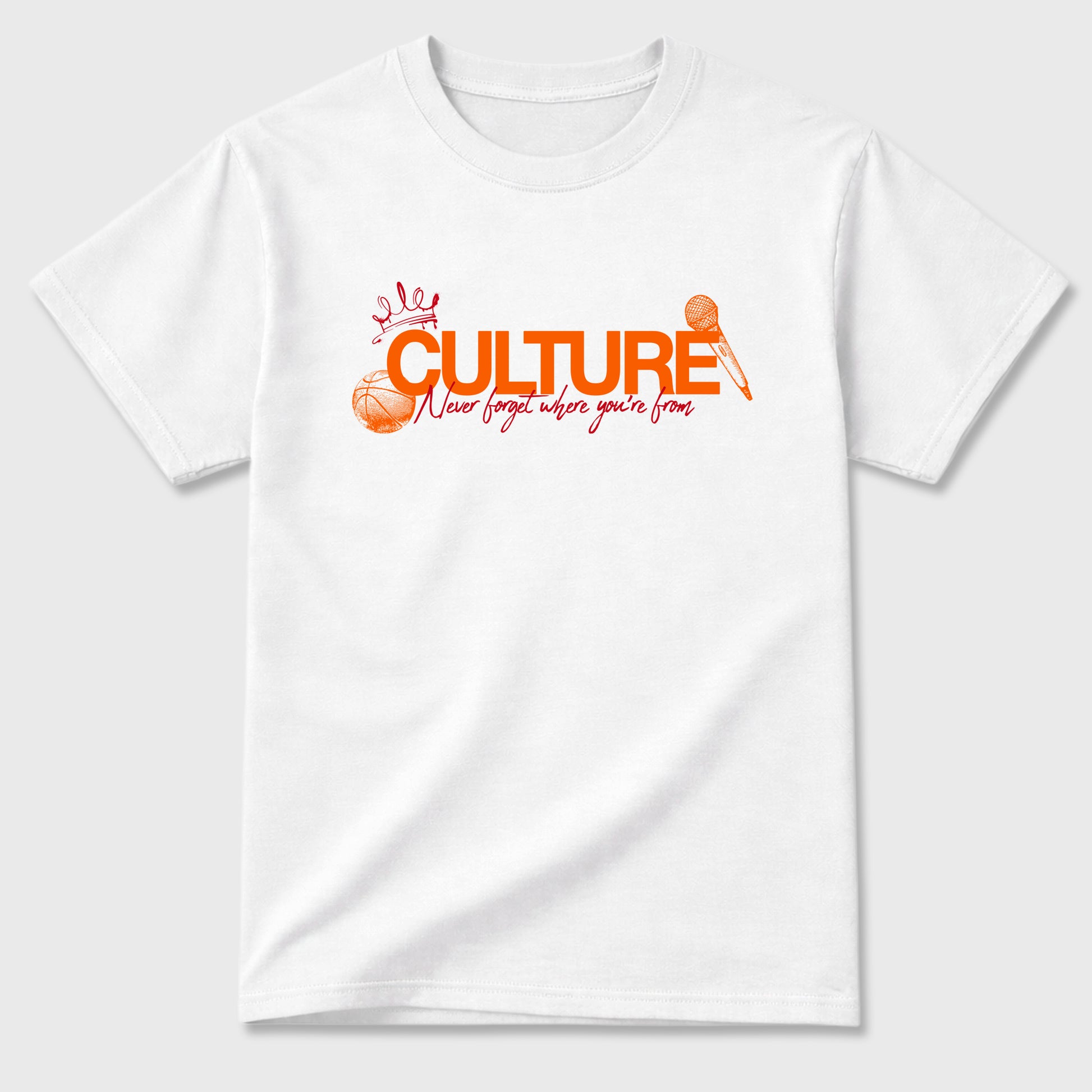 Sneaker match tees – Sneaker Tees To Match Air Jordan 3 Orange Citrus Shoes – Culture Tee White 2