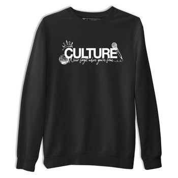Best Sneakerfit graphic tee – Sneaker Tees To Match Air Jordan 4 Retro Black Cat Sneakers – Culture Tee Black 2