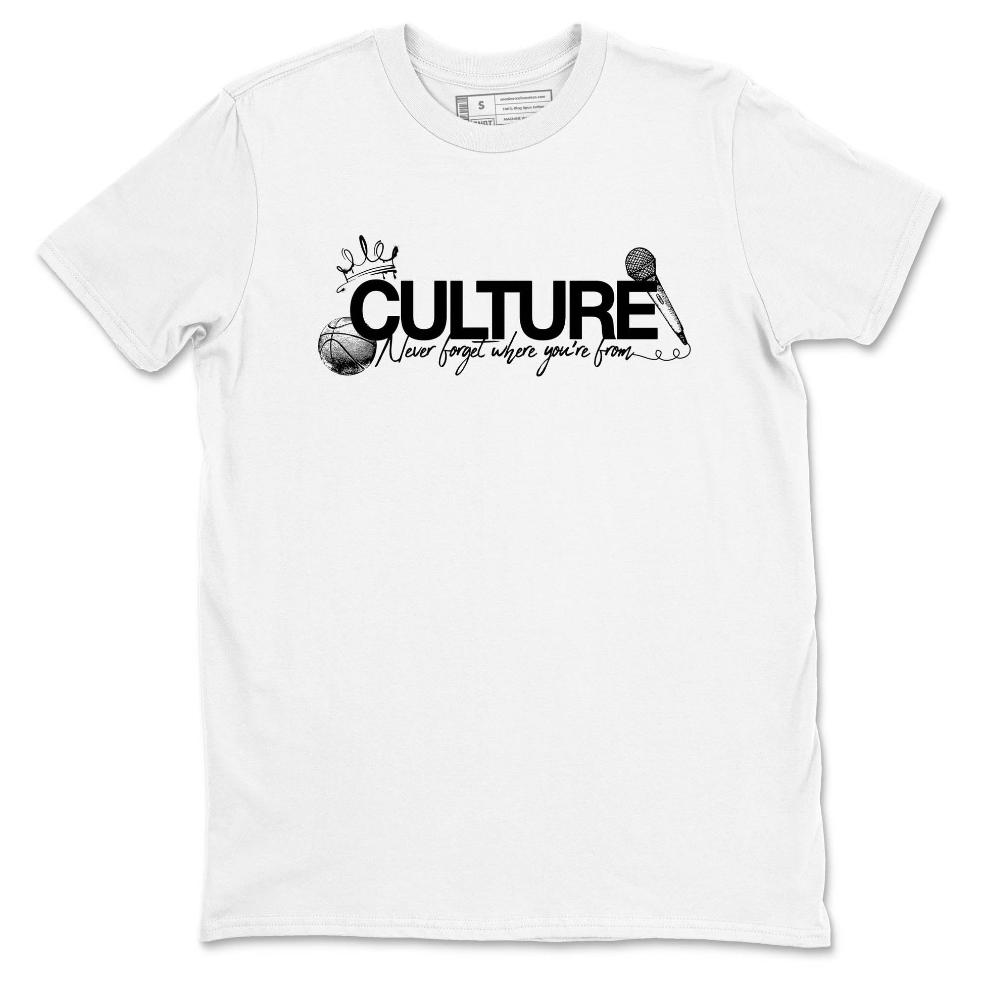 Best Sneakerfit graphic tee – Sneaker Tees To Match Air Jordan 4 Retro Black Cat Sneakers – Culture Tee White 2