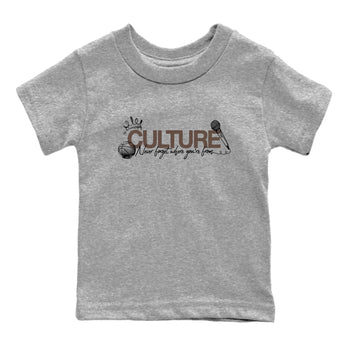 Sneaker match tees – Sneaker Tees To Match Air Jordan 4 Cave Stone Shoes – Culture Kids T-Shirt Heather Grey 2