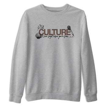 Sneaker match tees – Sneaker Tees To Match Air Jordan 4 Cave Stone Shoes – Culture Tee Heather Grey 2