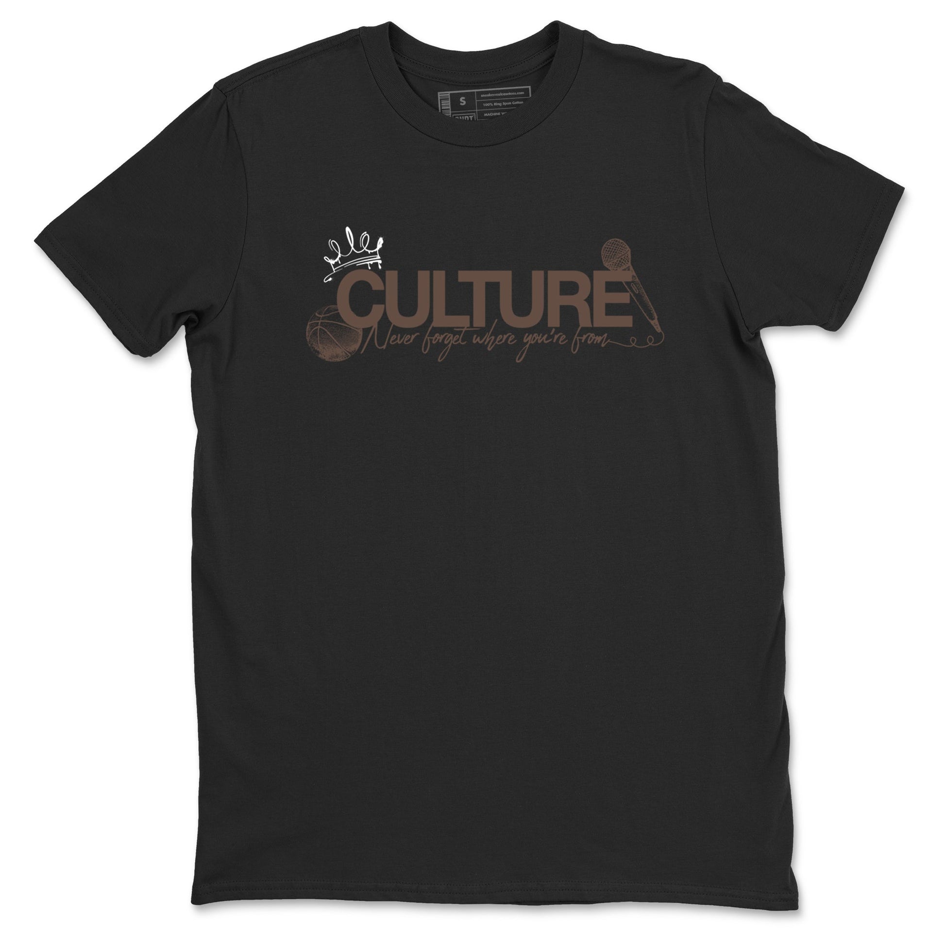 Sneaker match tees – Sneaker Tees To Match Air Jordan 4 Cave Stone Shoes – Culture Tee Black 2
