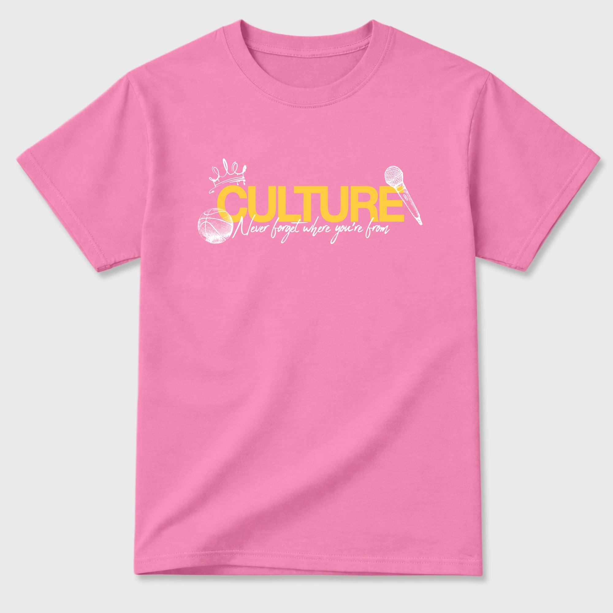Culture Graphic T-Shirt featuring original streetwear artwork designed to match the Air Jordan 4 Comic. Bubble Gum 2 Graphic T-Shirt.