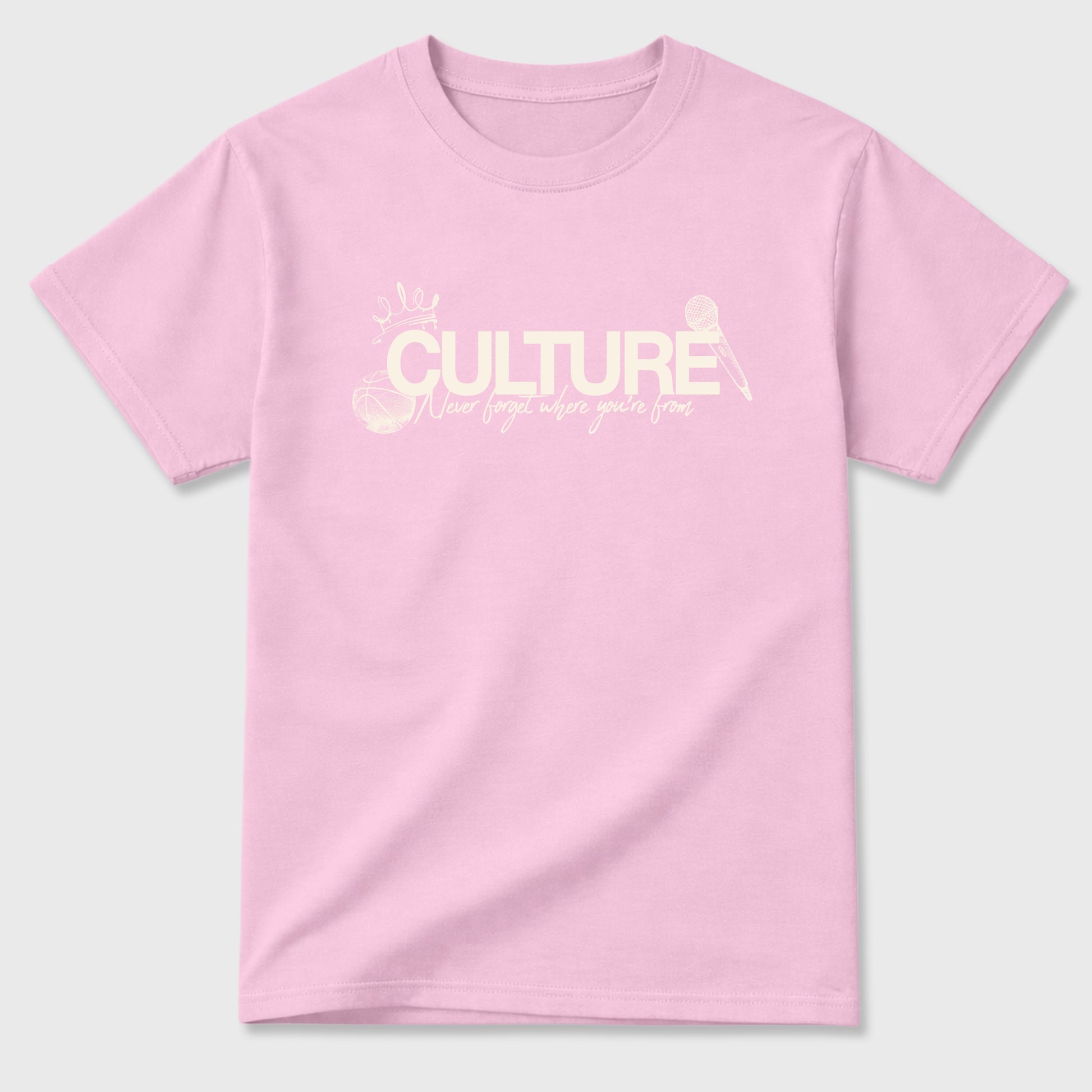 Sneaker match tees – Sneaker Tees To Match Air Jordan 4 Iced Carmine Shoes – Culture Tee Pink 2