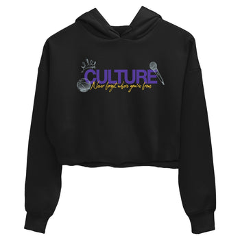 Sneaker match tees – Sneaker Tees To Match Air Jordan 4 Lakeshow Shoes – Culture Crop T-Shirt Black 2