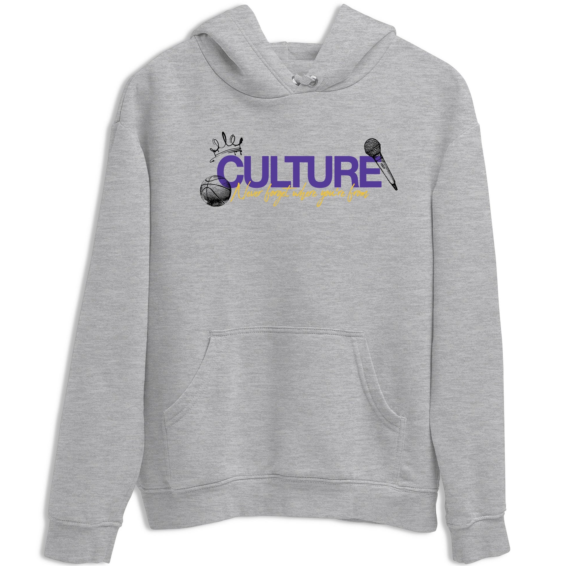 Sneaker match tees – Sneaker Tees To Match Air Jordan 4 Lakeshow Shoes – Culture Tee Heather Grey 2