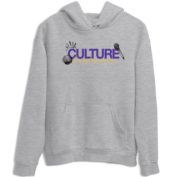 Sneaker match tees – Sneaker Tees To Match Air Jordan 4 Lakeshow Shoes – Culture Tee Heather Grey 2