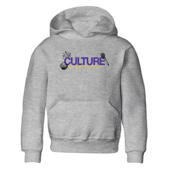 Sneaker match tees – Sneaker Tees To Match Air Jordan 4 Lakeshow Shoes – Culture Kids T-Shirt Heather Grey 2