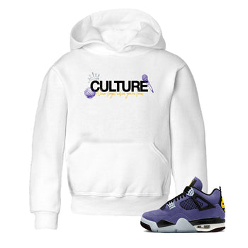 Sneaker match tees – Sneaker Tees To Match Air Jordan 4 Lakeshow Shoes – Culture Kids T-Shirt White 1