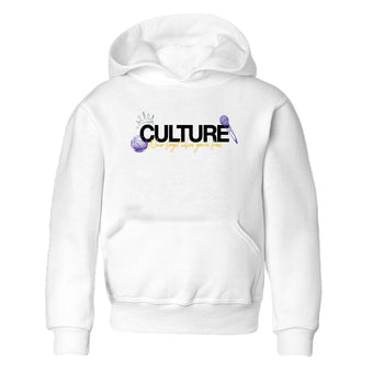 Sneaker match tees – Sneaker Tees To Match Air Jordan 4 Lakeshow Shoes – Culture Kids T-Shirt White 2