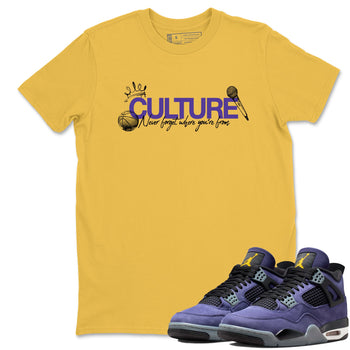 Sneaker match tees – Sneaker Tees To Match Air Jordan 4 Lakeshow Shoes – Culture Tee Daisy 1