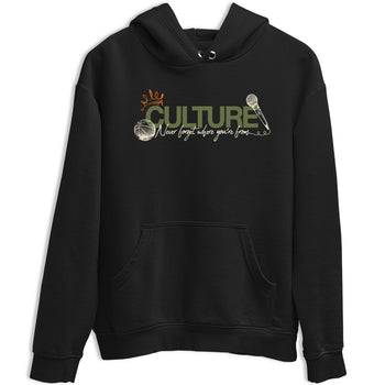 Sneaker match tees – Sneaker Tees To Match Undefeated inspired colorways Air Jordan 4 OG Olive Shoes – Culture Tee Black 2