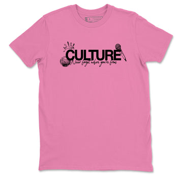 Perfect Valentine's Day Gifts graphic tee  – Sneaker Tees To Match Air Jordan 4 Pink Thunder – Culture Tee Bubble Gum 2