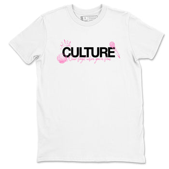 Perfect Valentine's Day Gifts graphic tee  – Sneaker Tees To Match Air Jordan 4 Pink Thunder – Culture Tee White 2