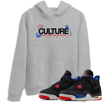 Sneaker match tees – Sneaker Tees To Match Air Jordan 4 Rare Air Shoes – Culture Tee Heather Grey 1