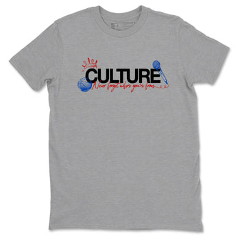 Sneaker match tees – Sneaker Tees To Match Air Jordan 4 Rare Air Shoes – Culture Tee Heather Grey 2