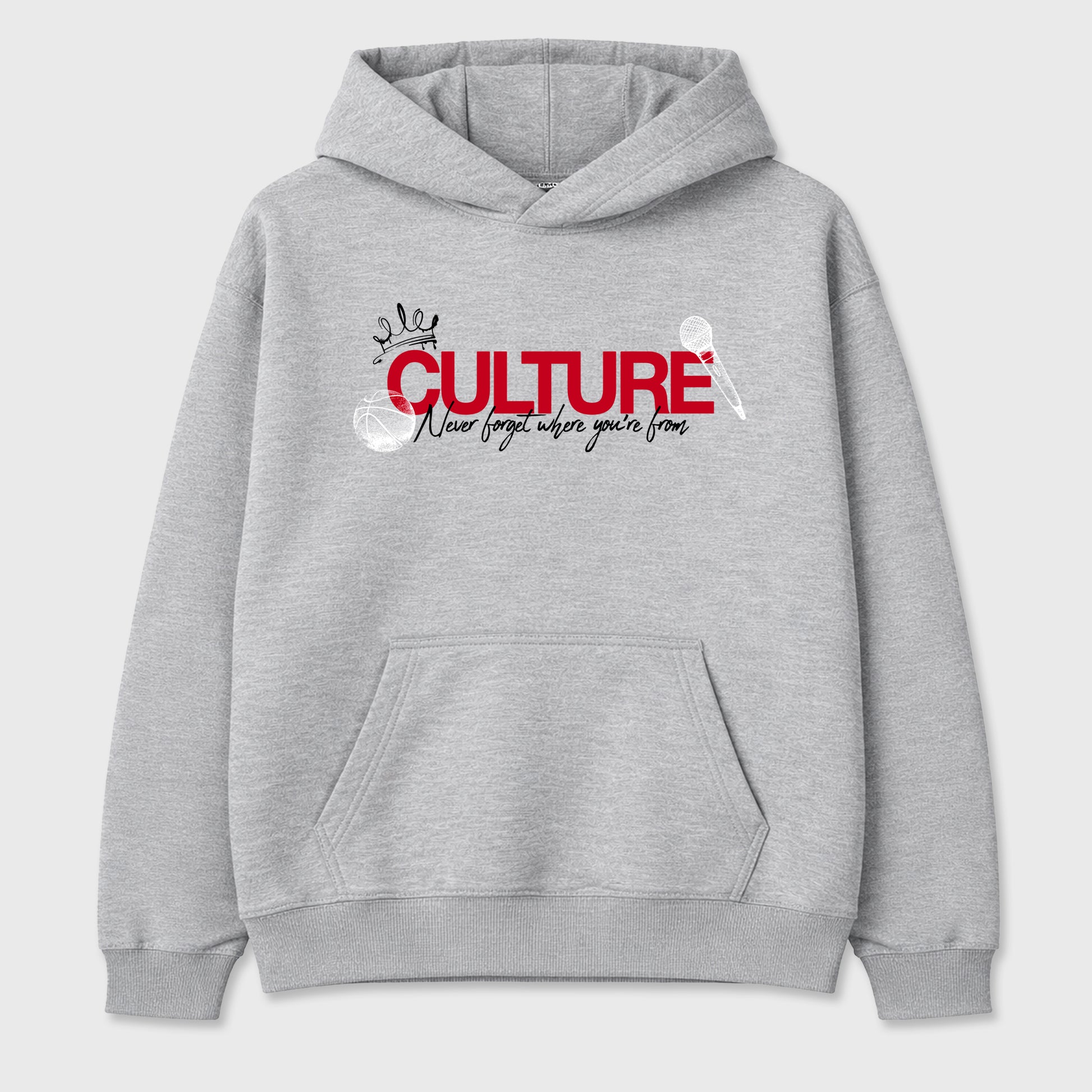 Culture Graphic T-Shirt sneaker match tee designed for the Air Jordan 4 Toro Bravo, featuring coordinated color options for a perfect streetwear match. Heather Grey 2 shirt.