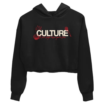 Sneaker match tees – Sneaker Tees To Match Air Jordan 4 Valentines Day Shoes – Culture Crop T-Shirt Black 2