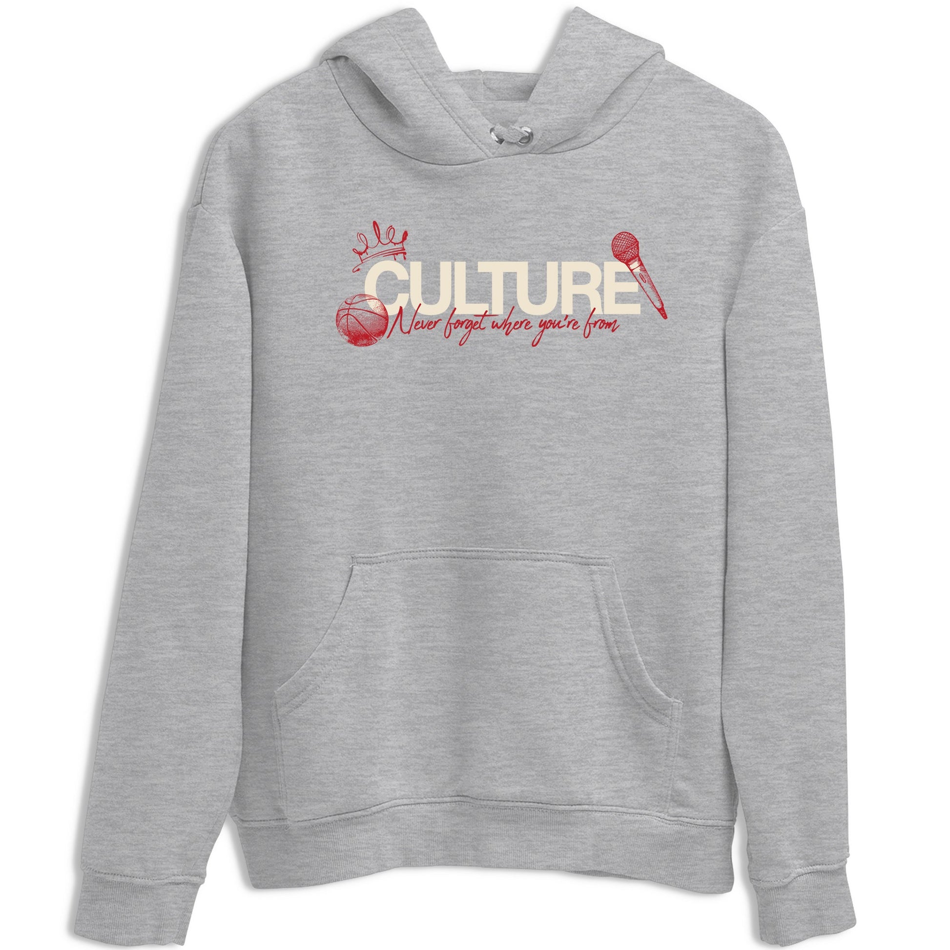 Sneaker match tees – Sneaker Tees To Match Air Jordan 4 Valentines Day Shoes – Culture Tee Heather Grey 2