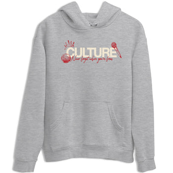 Sneaker match tees – Sneaker Tees To Match Air Jordan 4 Valentines Day Shoes – Culture Tee Heather Grey 2