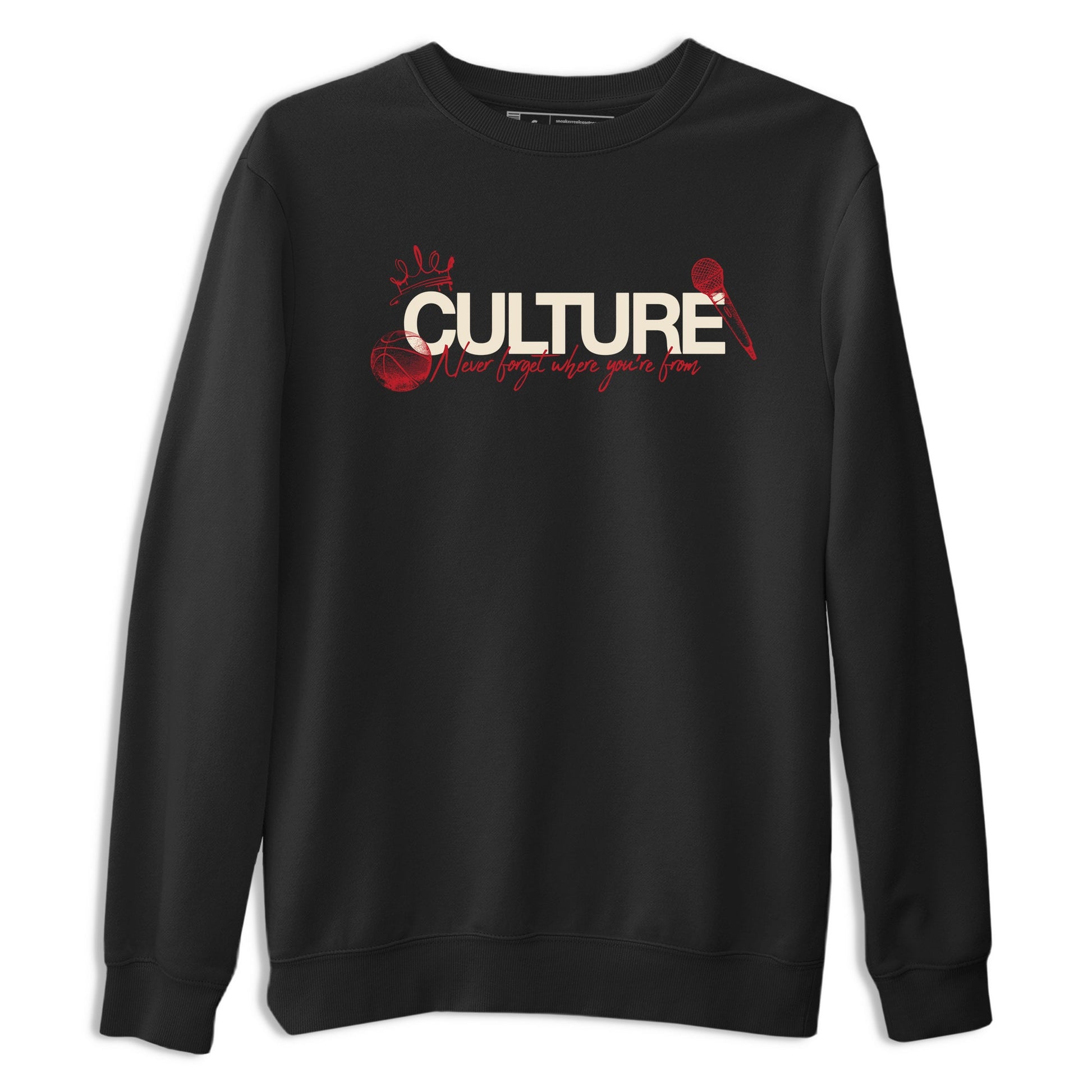 Sneaker match tees – Sneaker Tees To Match Air Jordan 4 Valentines Day Shoes – Culture Tee Black 2