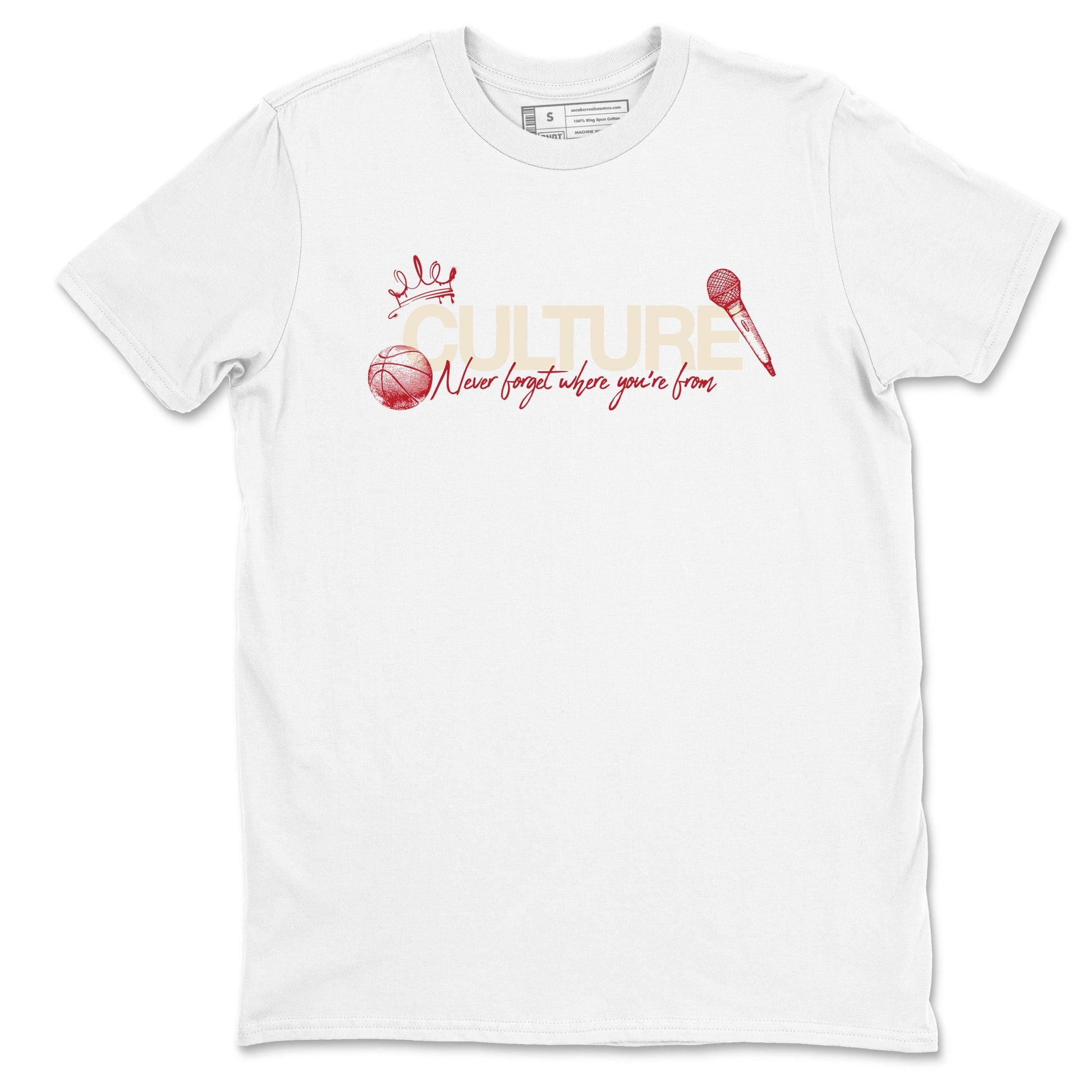 Sneaker match tees – Sneaker Tees To Match Air Jordan 4 Valentines Day Shoes – Culture Tee White 2