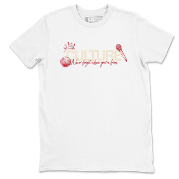 Sneaker match tees – Sneaker Tees To Match Air Jordan 4 Valentines Day Shoes – Culture Tee White 2