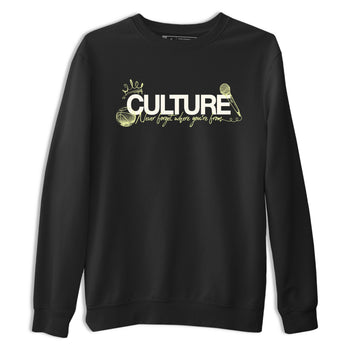 Sneaker match tees – Streetwear Graphic Tees Air Jordan 5 Luminous Green Sneakers – Culture Graphic Tee Black 2