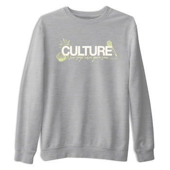 Sneaker match tees – Streetwear Graphic Tees Air Jordan 5 Luminous Green Sneakers – Culture Graphic Tee Heather Grey 2