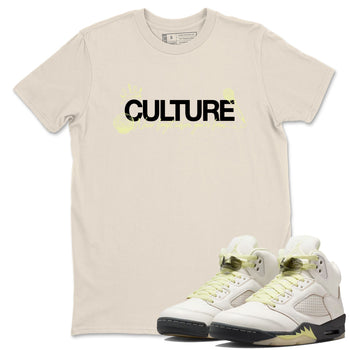Sneaker match tees – Streetwear Graphic Tees Air Jordan 5 Luminous Green Sneakers – Culture Graphic Tee Natural 1