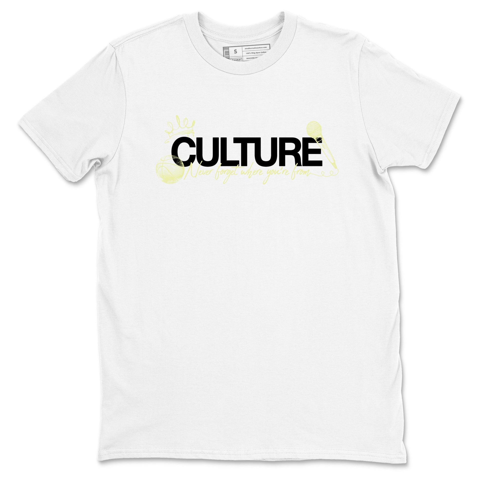 Sneaker match tees – Streetwear Graphic Tees Air Jordan 5 Luminous Green Sneakers – Culture Graphic Tee White 2