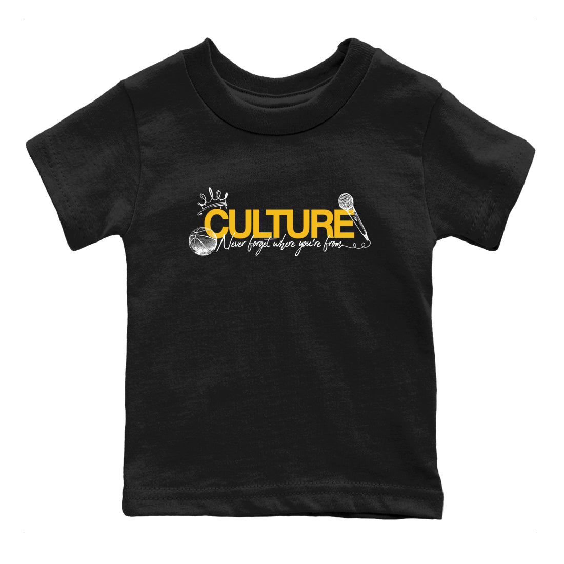 Sneaker match tees – Sneaker Tees To Match Air Jordan 5 Tokyo Shoes – Culture Kids T-Shirt Black 2