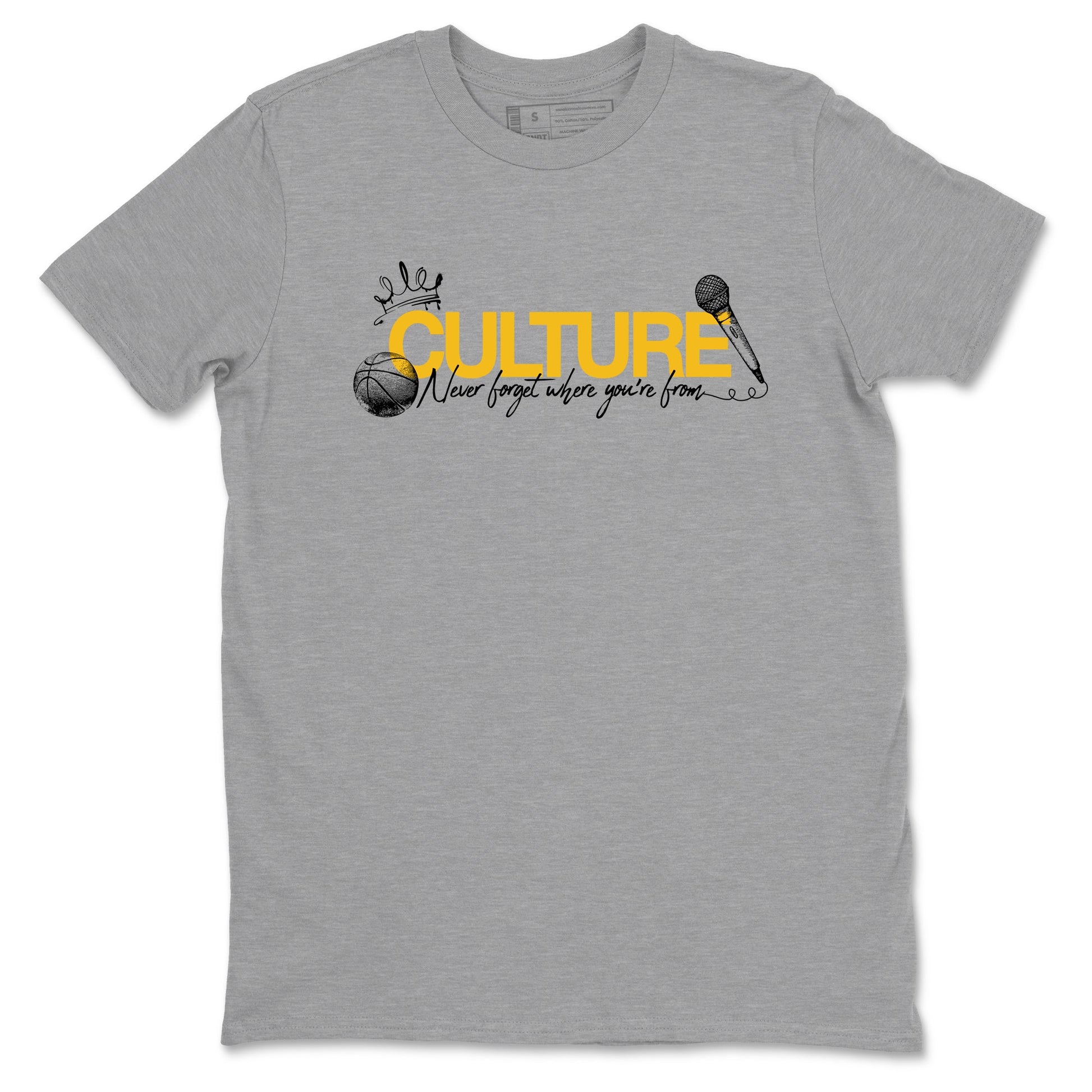 Sneaker match tees – Sneaker Tees To Match Air Jordan 5 Tokyo Shoes – Culture Tee Heather Grey 2