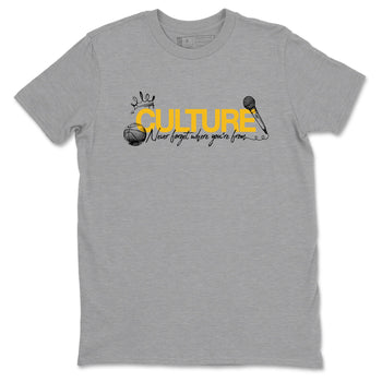 Sneaker match tees – Sneaker Tees To Match Air Jordan 5 Tokyo Shoes – Culture Tee Heather Grey 2